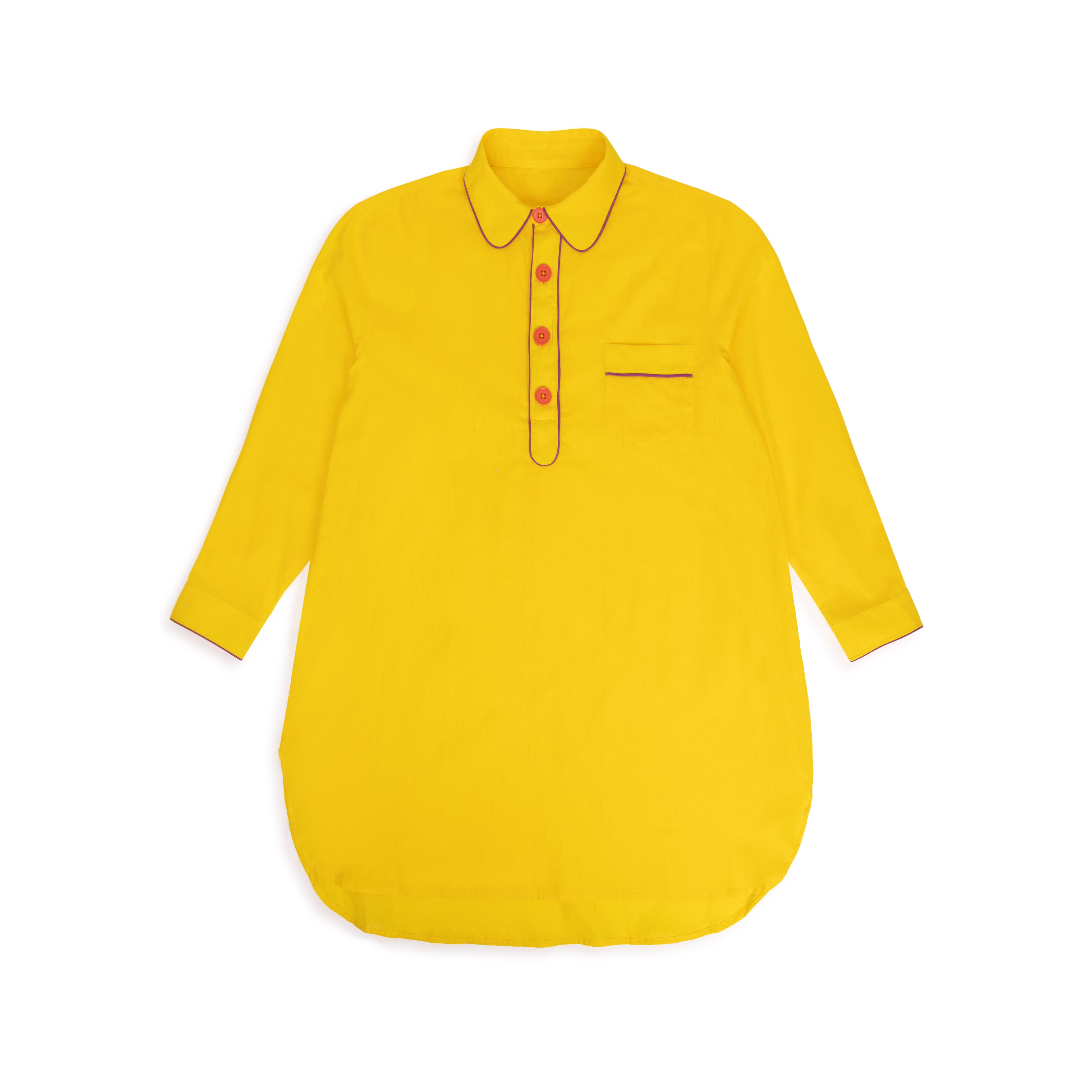 YELLOW NIGHTSHIRT